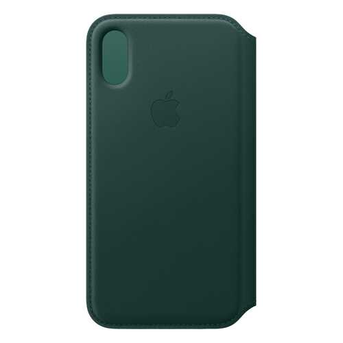 Кейс для iPhone Apple Folio XS кожаный зеленый MRWY2ZM/A