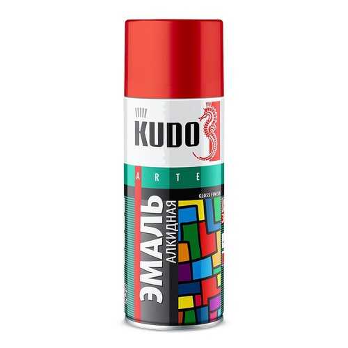 Эмаль KUDO универсальная бордовая 520 мл