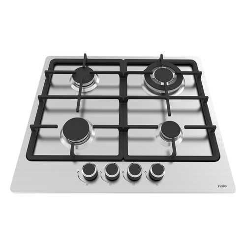 Встраиваемая варочная панель газовая Haier HHX-M64CWX Silver