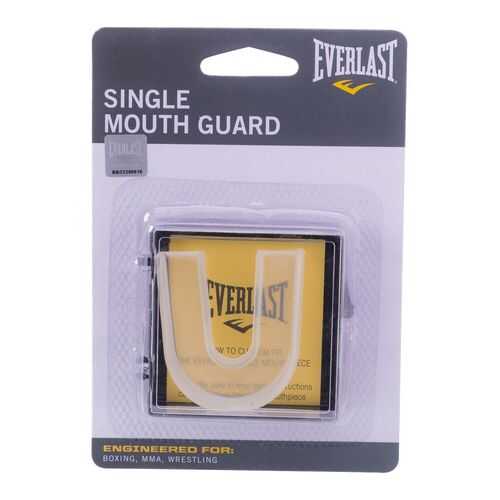 Капа Everlast Single 4405E, 1-челюстная, прозрачная, в коробке