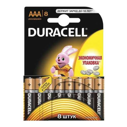Батарейка Duracell Basic LR03/MN2400 8 шт