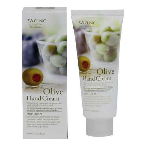 Крем для рук 3W Clinic Olive Hand Cream 100 мл