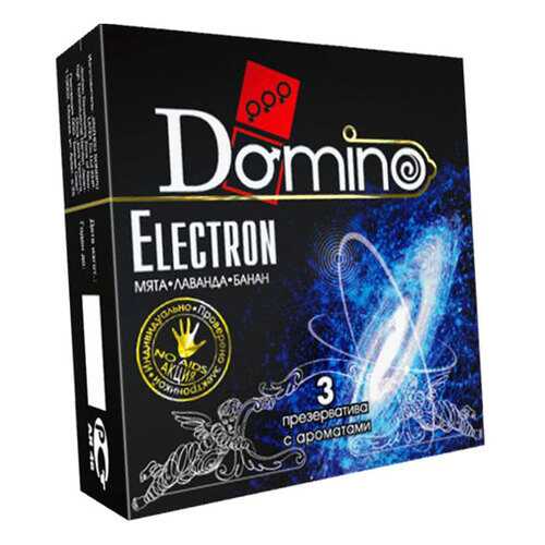 Презервативы Domino Electron ароматизированные 3 шт.