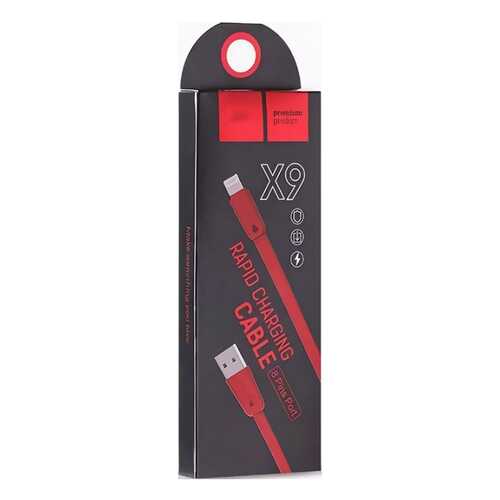 Кабель NoName X9 USB - 8 pin, 2м Red
