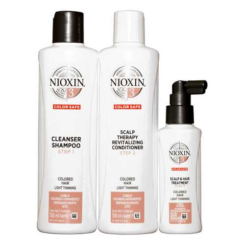 Набор средств для волос Nioxin System 3 Kit 300 мл+300 мл+100 мл