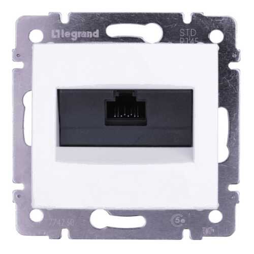 Механизм розетки Legrand VALENA, RJ45, 5E UTP, белый, артикул 774230