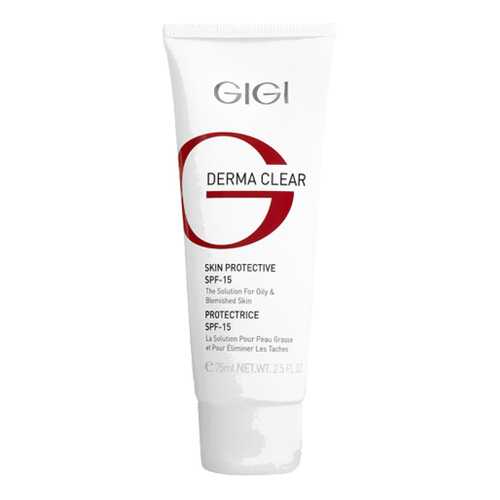 Крем для лица GIGI Derma Clear увлажняющий защитный SPF 15 75 мл
