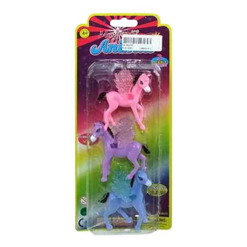 Фигурка животного Shantou Gepai Лошадки 3 шт.