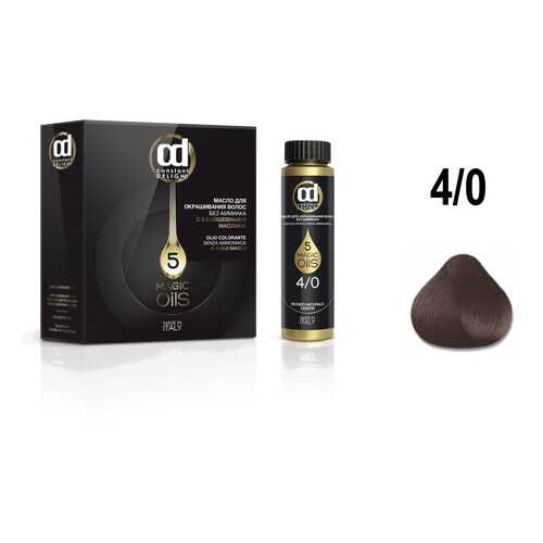 Масло для окрашивания волос Constant Delight 4,0 каштановый 50 мл