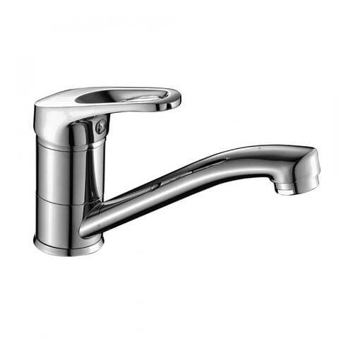 Смеситель Decoroom DR37012 одноручный для умывальника с поворотным изливом, хром