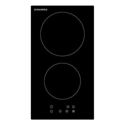 Встраиваемая варочная панель электрическая MAUNFELD EVCE.292-BK Black