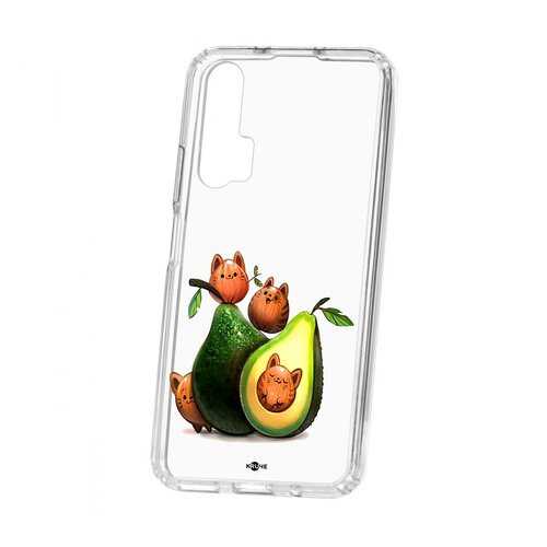 Чехол Huawei Honor 20 Pro Kruche Print Авокотики