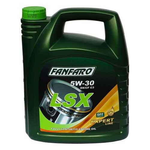 6701 FANFARO LSX 5W-30 4 л. Синтетическое моторное масло
