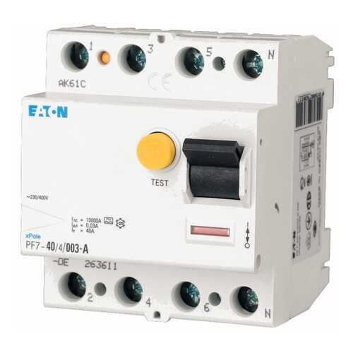 Устройство защитного отключения Eaton PF7-63/4/003-G-DE