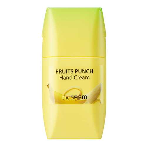 Крем для рук The Saem Fruits Punch Banana Hand Cream Банановый пунш 50 мл