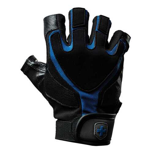 Перчатки для фитнеса Harbinger Training Grip®, black/blue, 8/M