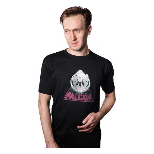 Футболка Good Loot Star Wars Falcon, черный, M INT