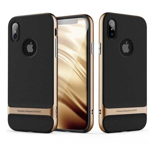 Чехол Rock Royce Series для Apple iPhone X/Xs Gold