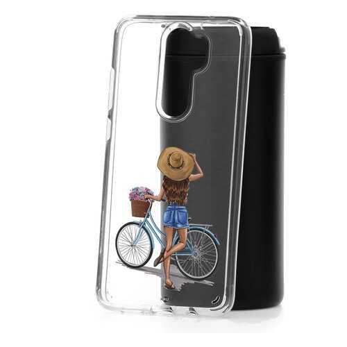 Чехол Xiaomi Redmi Note 8 Pro Kruche Print Велосипедная прогулка