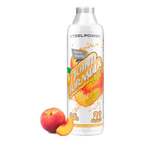 Глюкозамин хондроитин MSM коллаген STEEL POWER Joint Formula 500 ml (Персик)