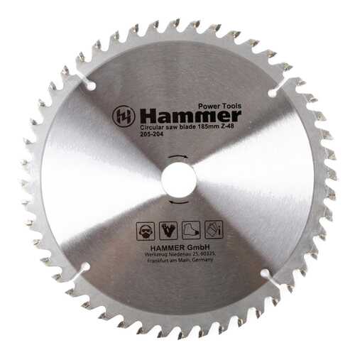 Диск по ламинату для дисковых пил Hammer Flex 205-204 CSB PL (30675)