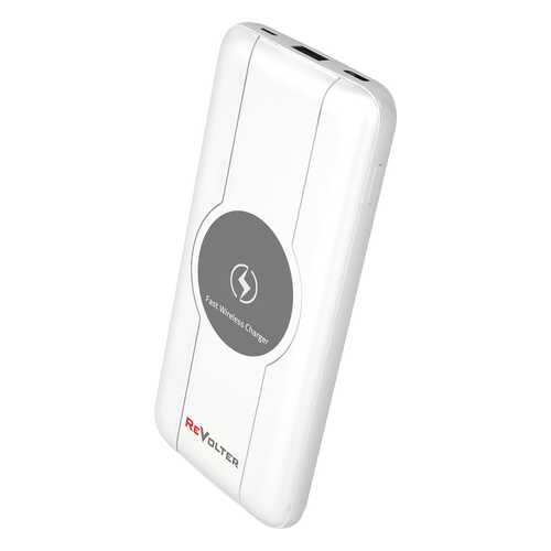 Внешний аккумулятор ReVolter 10000Qi Power Bank White
