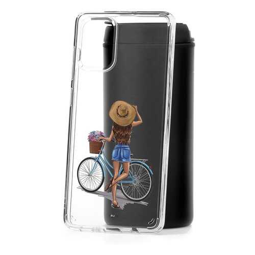 Чехол Samsung Galaxy A71 Kruche Print Велосипедная прогулка