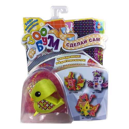 Аппликация из пластика ЗооБум. Птичка 1 TOY т10879