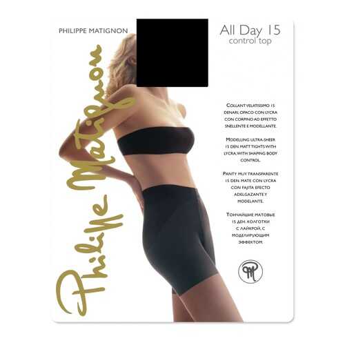 Колготки ALL DAY 15 control top / Nero (Черный) / 3 (M)
