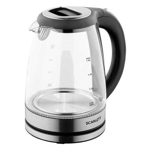Чайник электрический Scarlett SC-EK27G69 Black/Silver