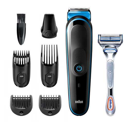 Триммер Braun MGK3242 + Бритва Gillette