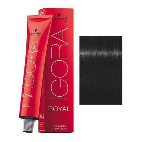 Краситель Schwarzkopf Professional Igora Royal 3-0 темно-коричневый натуральный 60 мл