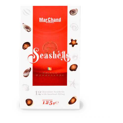 Шоколадные конфеты Mar Сhand Ракушки 125 г Бельгия