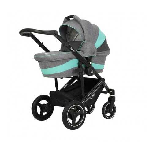 Коляска 2 в 1 Rant Aspen grey-aquamarine