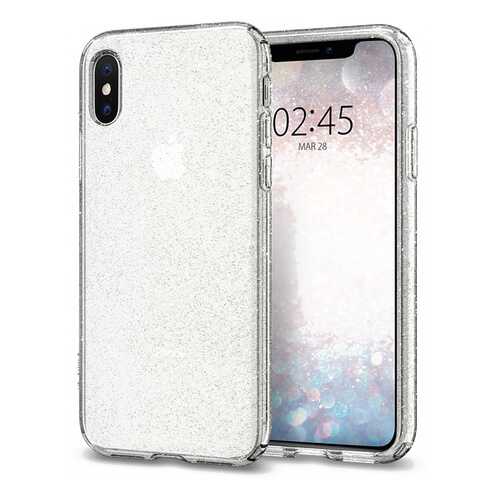 Чехол Spigen Liquid Crystal Glitter (063CS25111) для iPhone X/Xs (Crystal Quartz)