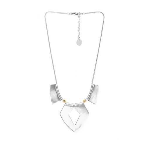 Колье женское ORI TAO OT-15-30361 серебристое/золотистое