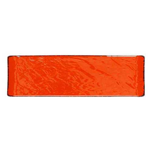 Блюдо прямоугольное 30x10см TOGNANA VULCANIA VEGGIE, цвет красный