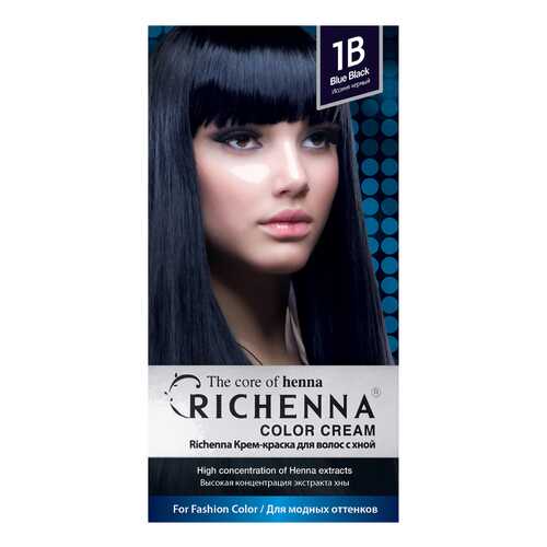 Краска для волос RICHENNA Color Cream 1B Blue Black