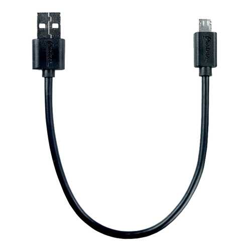 Кабель Partner microUSB 0,2м Black
