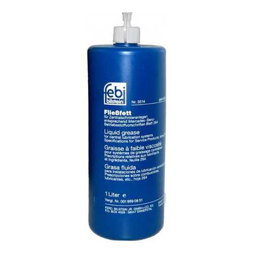 Смазка для центр смазки (1L)Liquid grease зеленая /MB/MAN FEBI 03514