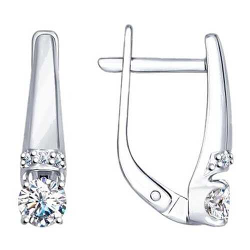 Серьги SOKOLOV из серебра со Swarovski Zirconia 89020030