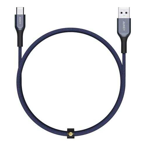 Кабель Aukey Kevlar USB-A/USB-C 1.2m Blue (CB-AKC1-BLU)