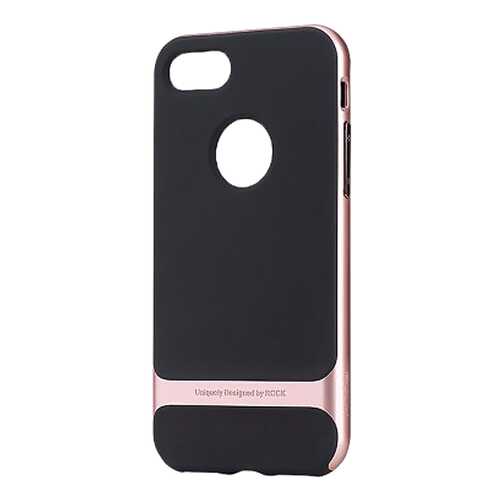 Чехол Rock Royce Series для Apple iPhone 7 / 8 (4.7) (Black / Rose gold)
