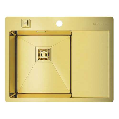 Мойка для кухни из нержавеющей стали Omoikiri New day Akisame 65-LG-L золото