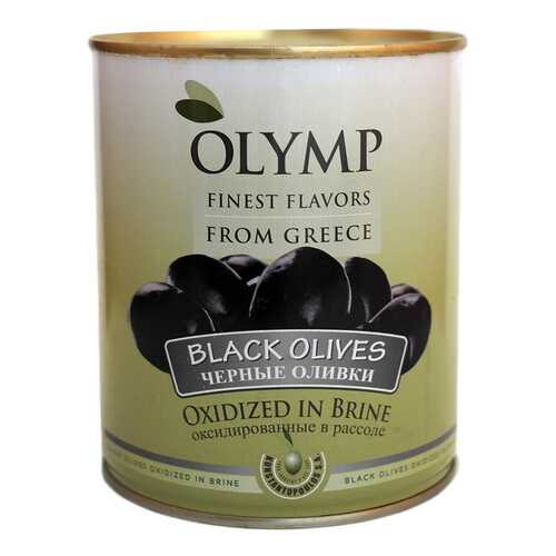 Оливки Olymp с косточкой в рассоле 4.4 кг/2.5 кг