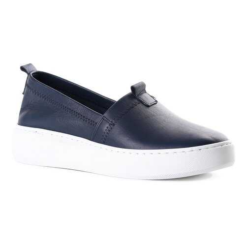 Слипоны женские Shoes Market 456-12001 синие 36 RU