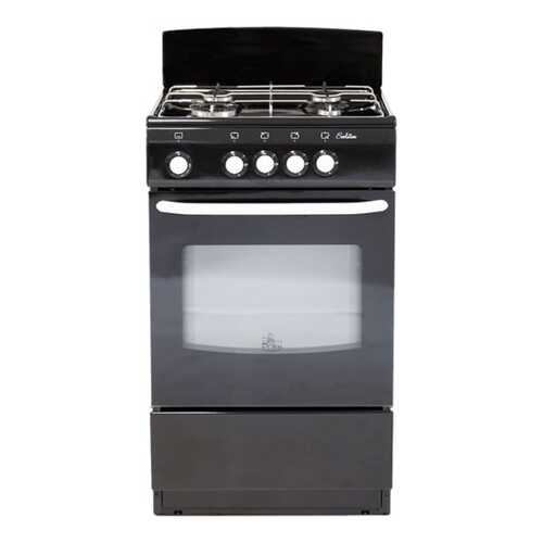 Газовая плита DeLuxe 5040.38г Black