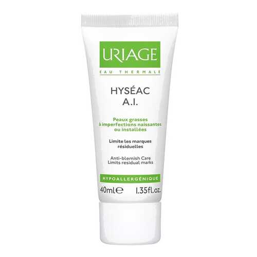 Эмульсия Uriage Hyseac A.I. противовоспалительный уход для жирной проблемной кожи, 40 мл