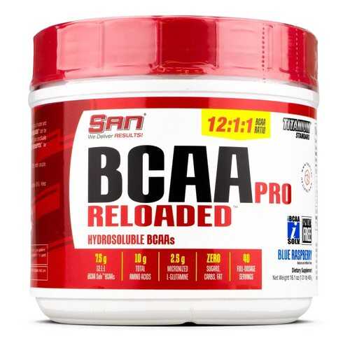 SAN BCAA Pro Reloaded 456 г клубника/киви