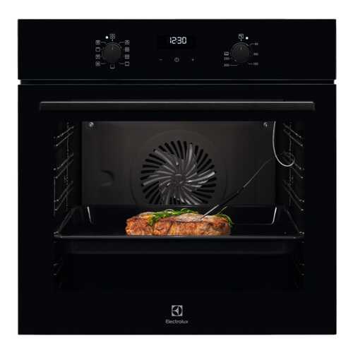 Встраиваемый электрический духовой шкаф Electrolux OEE5C71Z Black